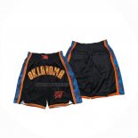 Pantalone Oklahoma City Thunder Ciudad Just Don 2024-25 Negro