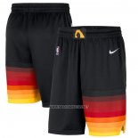 Pantalone Utah Jazz Ciudad 2020-21 Negro