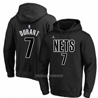 Sudaderas con Capucha Brooklyn Nets Kevin Durant Statement 2022-23 Negro