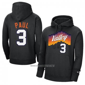 Sudaderas con Capucha Phoenix Suns Chris Paul Negro