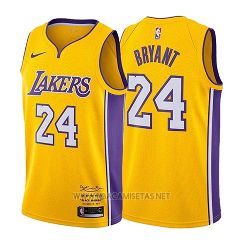 Camiseta Angeles Lakers Kobe Bryant 24 2017-2018