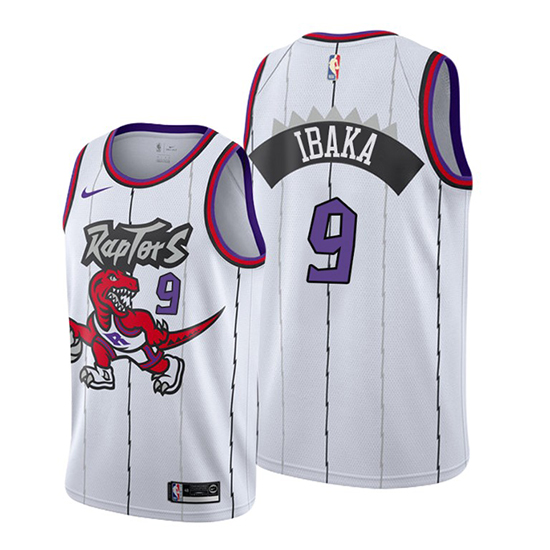 Camiseta Toronto Serge Ibaka NO 9 Classic 2019-20